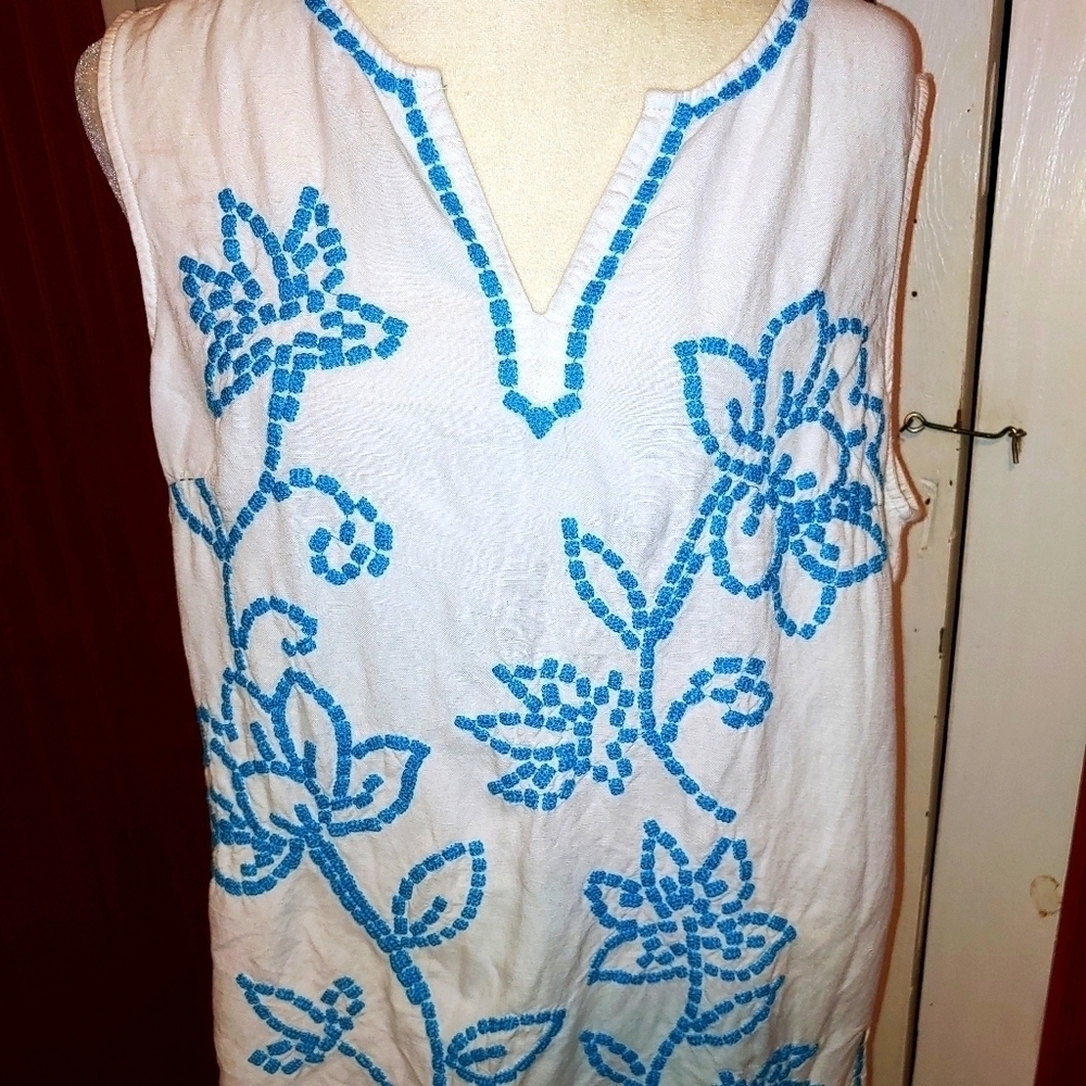 Grace Elements Linen Blend Tunic XL